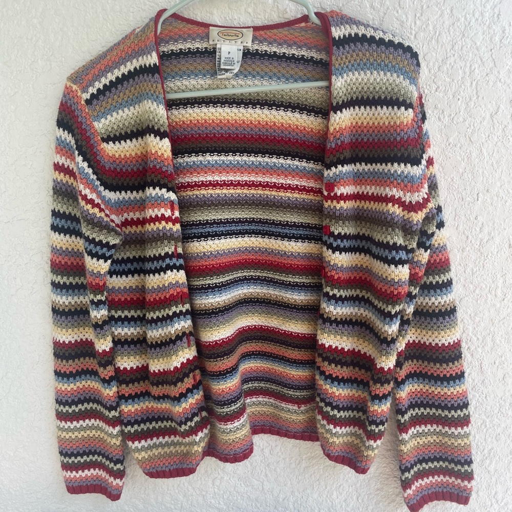 VINTAGE RAINBOW CARDIGAN